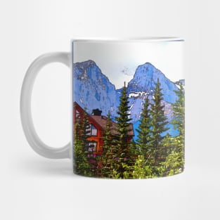 Canadian Rockies - The Three Sisters Mug